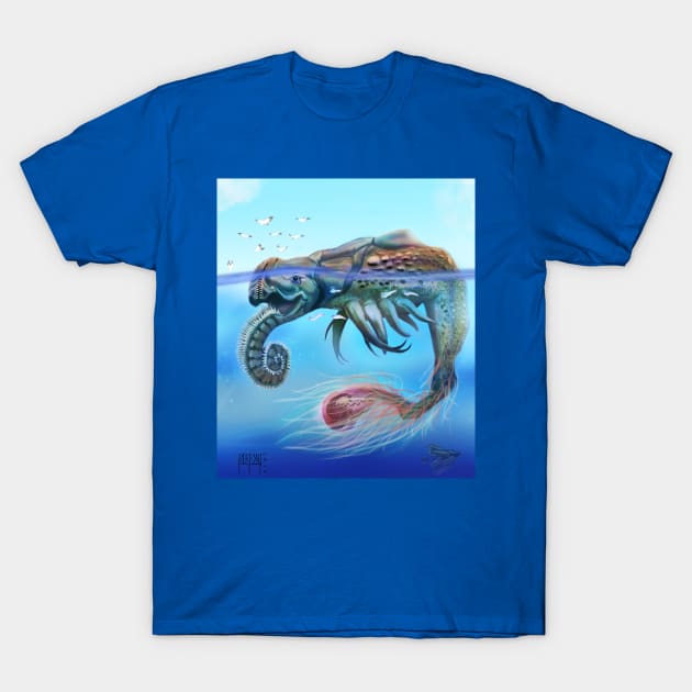 Sea creature T-Shirt by Bertoni_Lee